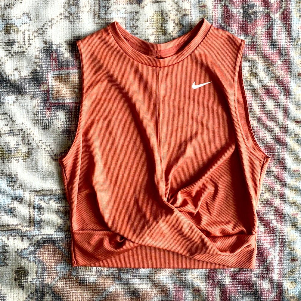 Nike Dri-fit twist crop top
